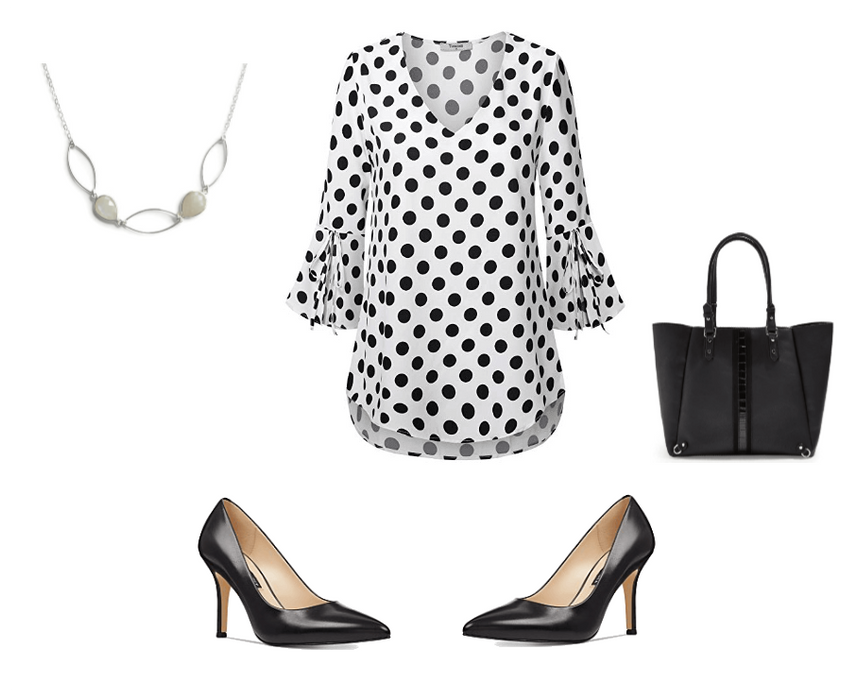 Black and White Work Outfit