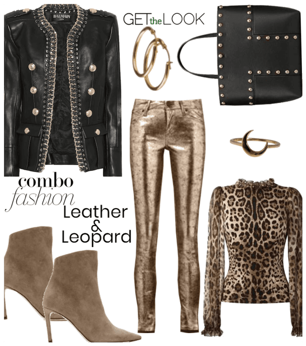 Leather & Leopard Print