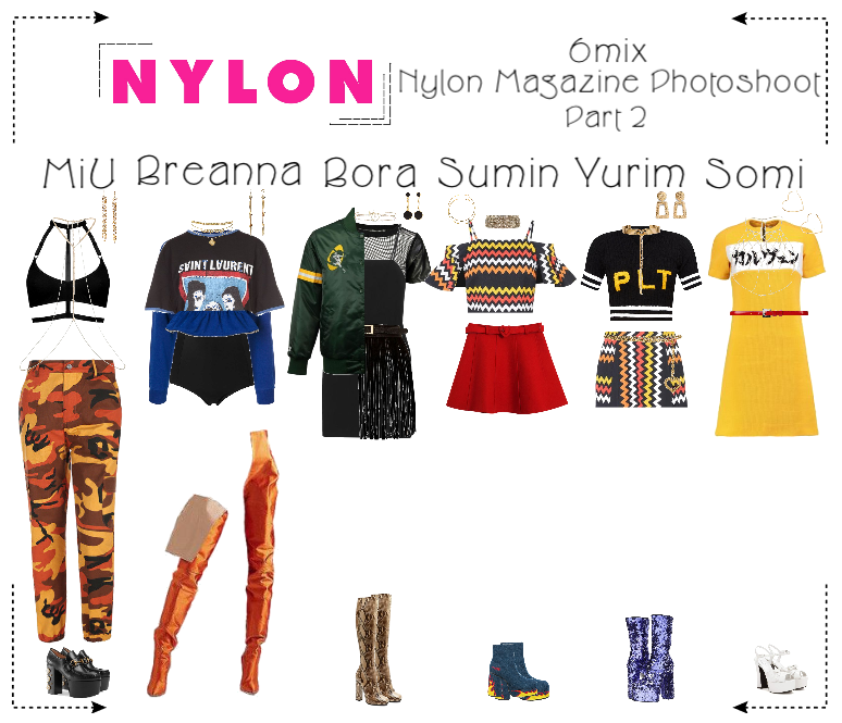 《6mix》Nylon Magazine Photoshoot (Part 2)