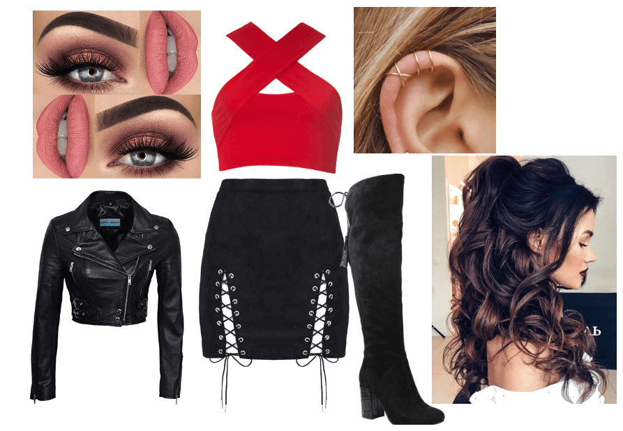 Shadowhunters Isabelle Lightwood Inspired Outfit
