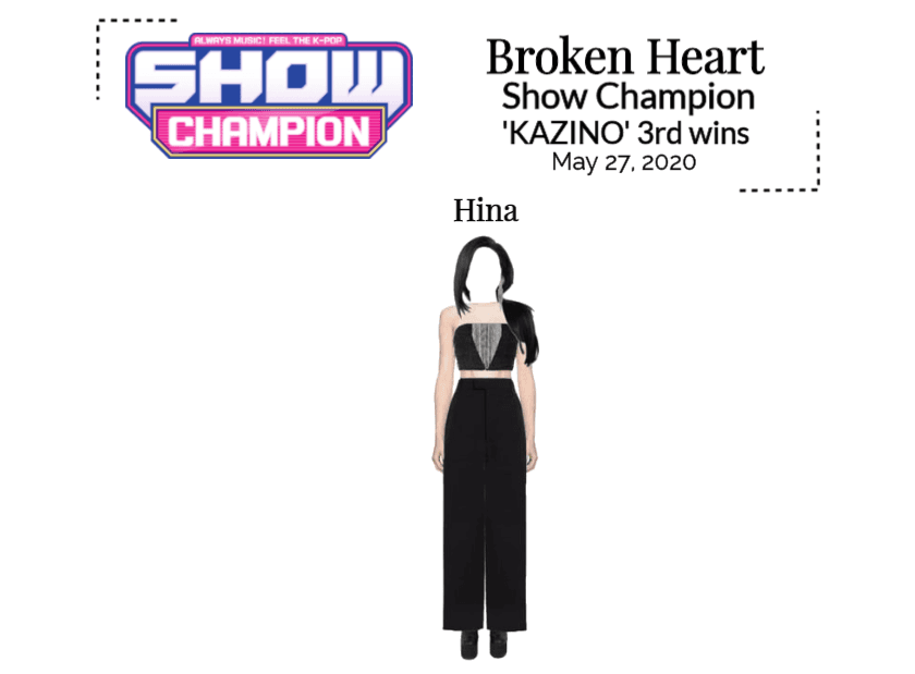 Broken Heart Show Champion 'KAZINO'