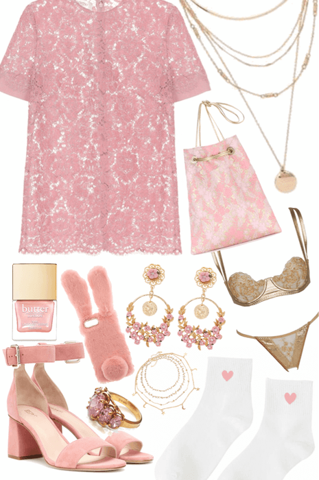 Pink & Gold Easter