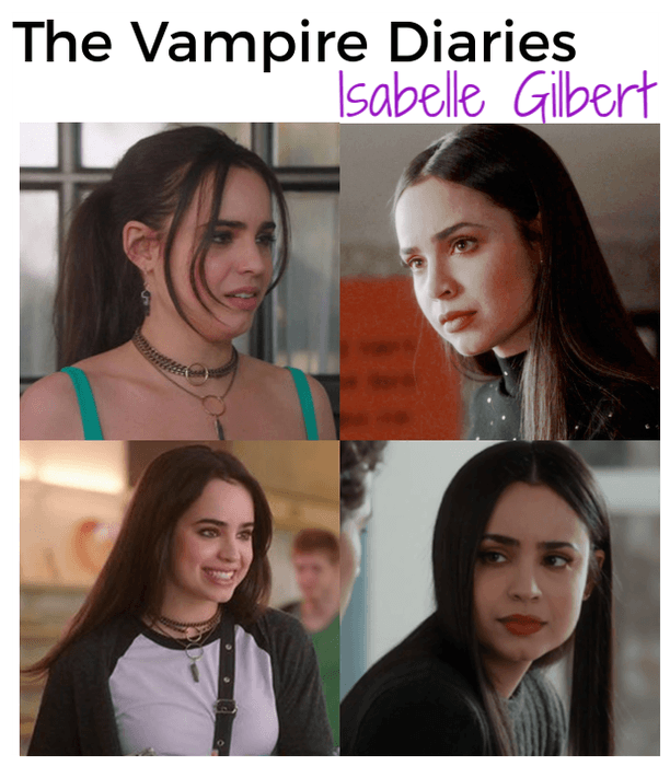 The Vampire Diaries OC: Isabelle Gilbert