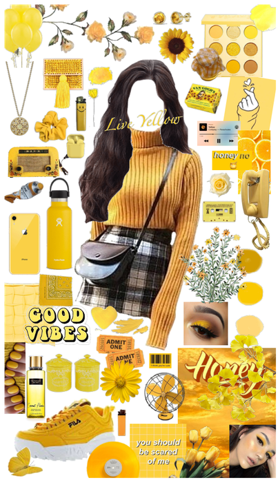yellow inspo outfit