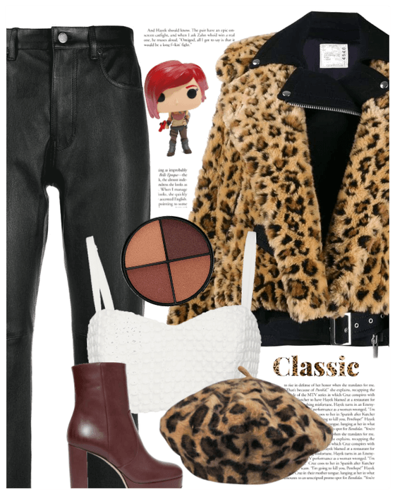 Leopard and fur