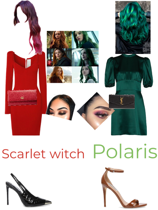 scarlet witch and Polaris