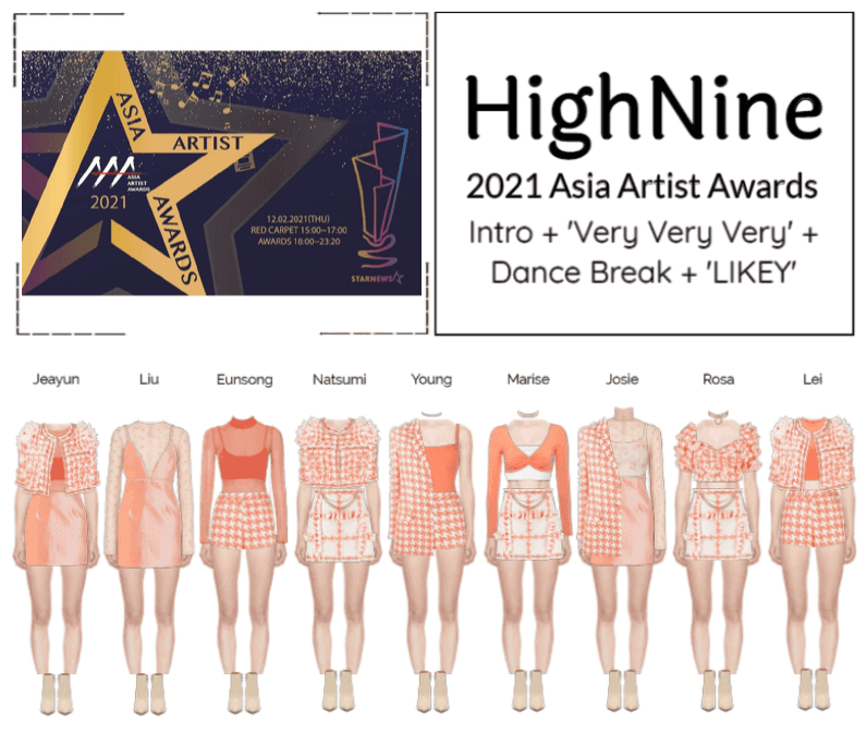 HighNine (하이 나인) 2021 Asia Artist Awards