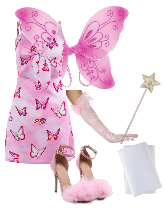 31 Costumes of Halloween: Modern Pink Fairy
