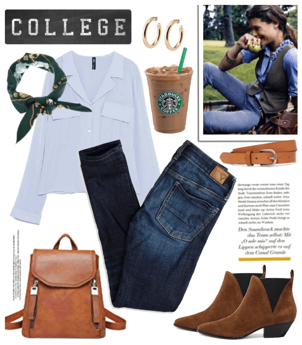 Back to college preppy style