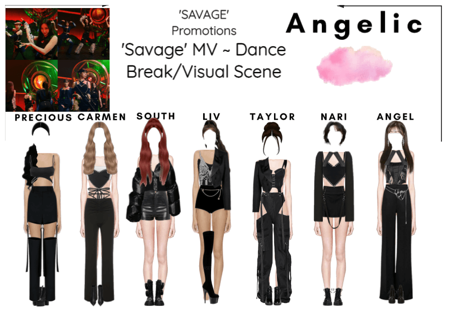 천사의 (Angelic) 'SAVAGE' Dance Break/Visual Scene