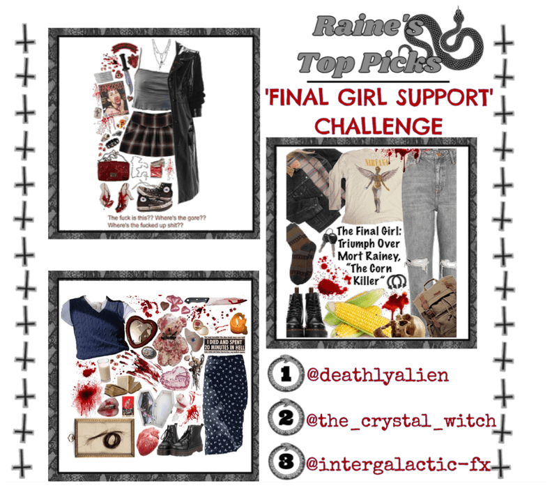 ✞'final girl support group' challenge winners✞