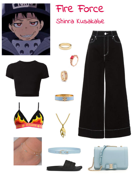 Fire Force: Shinra Kusakabe Inspired Outfit