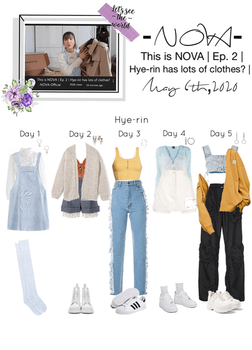 -NOVA- This is NOVA | Ep. 2 | Hye-Rin has lots of clothes? |