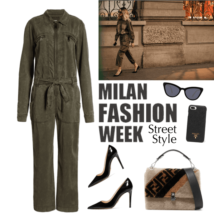 Milan fashion week - street style