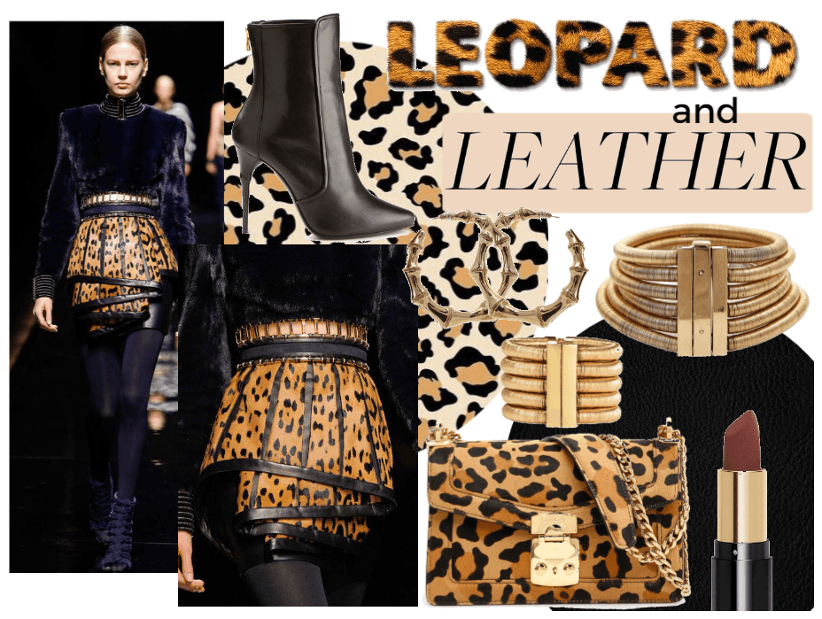Leopard and Leather Trend