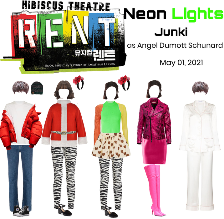 Neon Lights Junki as Angel in Hibiscus RENT
