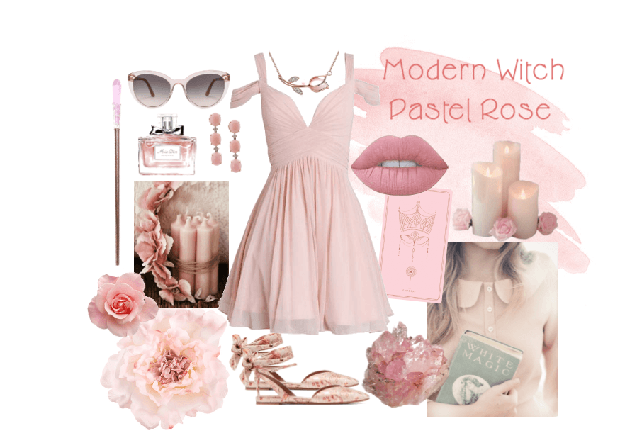 Modern Witch—Pastel Rose