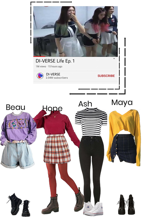 DI-VERSE Life Ep. 1 Outfits