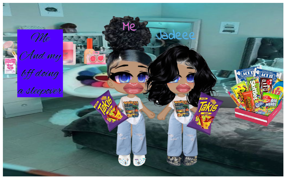 Me and BFF Doing a sleepover