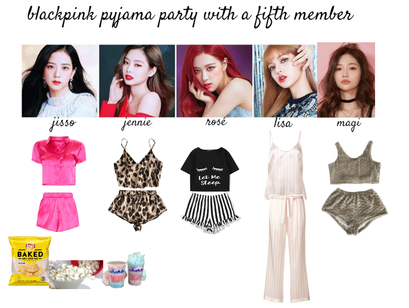 PJ party with blackpink