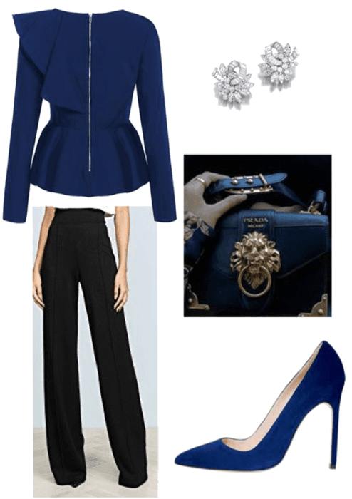 Dark Blue Pant Outfit