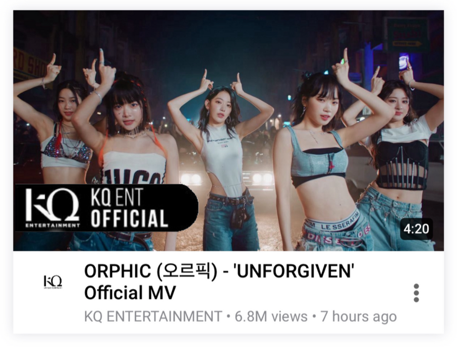 ORPHIC (오르픽) ‘UNFORGIVEN’ Official MV
