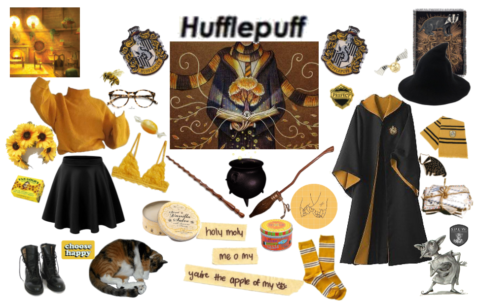 Those patient Hufflepuffs are true and unafraid