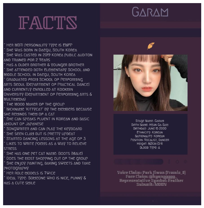 [KOOL] Garam Profile