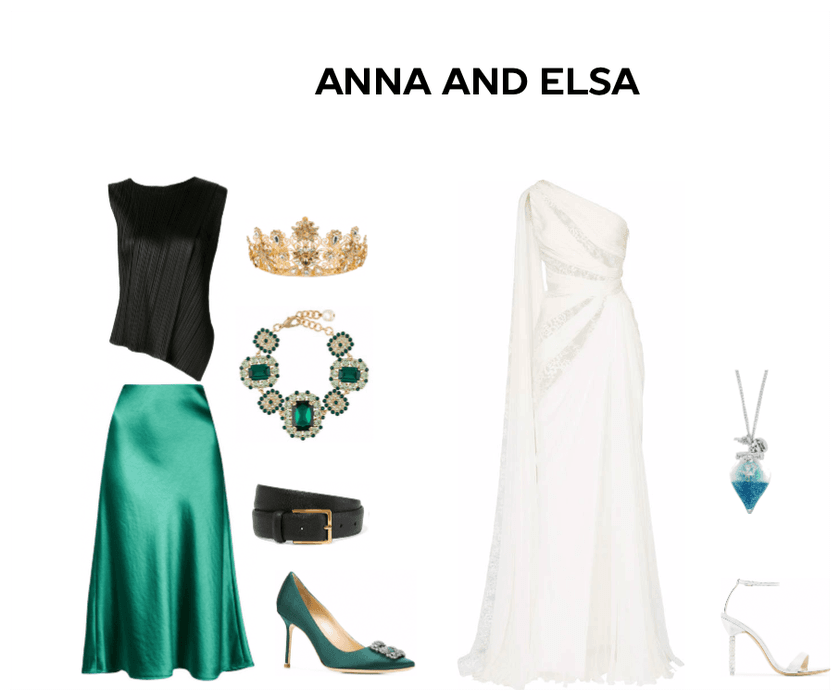 Frozen Queen Anna and Elsa