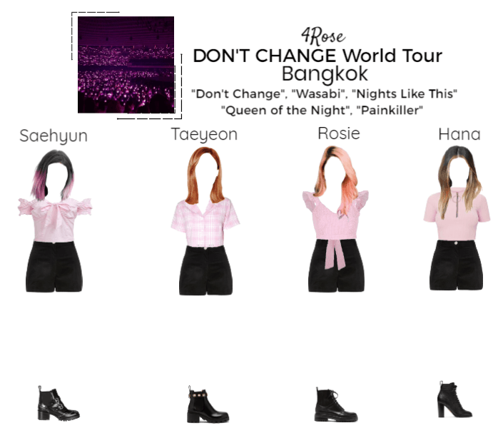 4Rose DON'T CHANGE World Tour : Bangkok