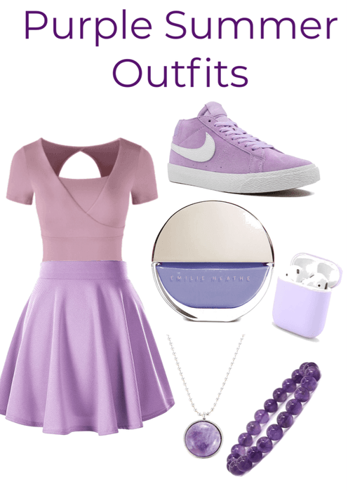 Purple Summer Outfit Challenge