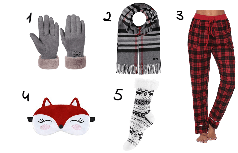 Cozy Gift Guide RED/GREY