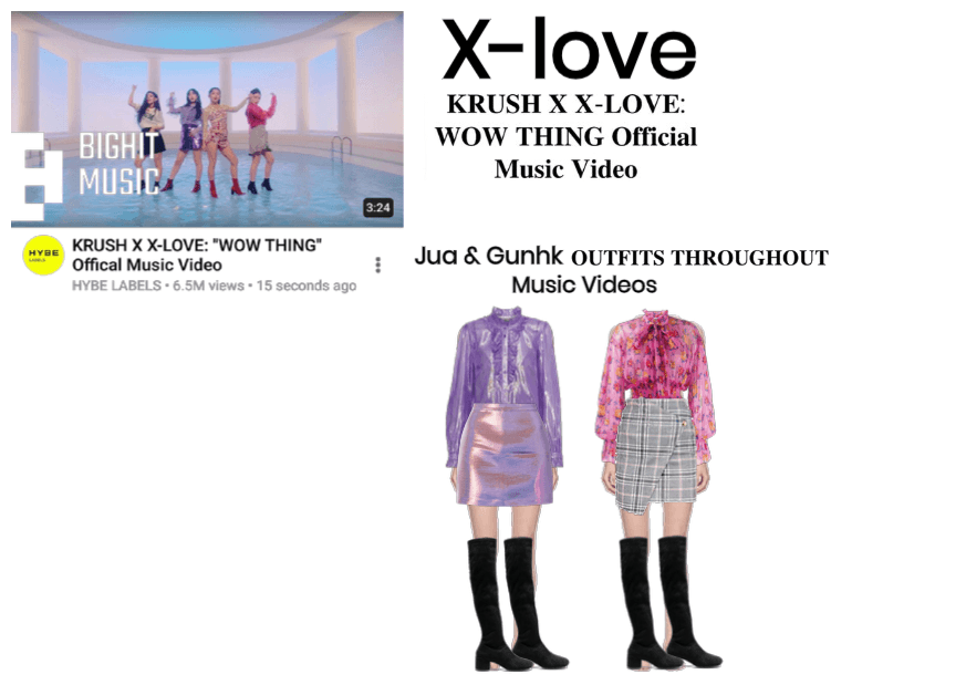 X-LOVE X KRUSH : ''WOW THING'' MUSIC VIDEO