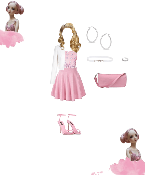 Bandanna in Barbie pretty vibes look idea by g.o. 2021