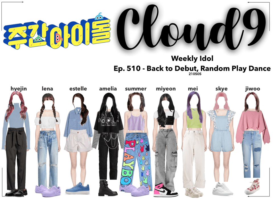 Cloud9 (구름아홉) | Weekly Idol Ep. 510 Outfit | ShopLook