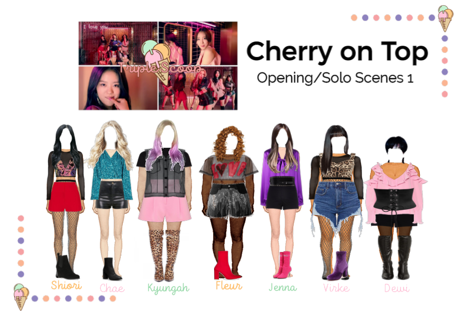 Triple Scoop "Cherry on Top" MV Opening