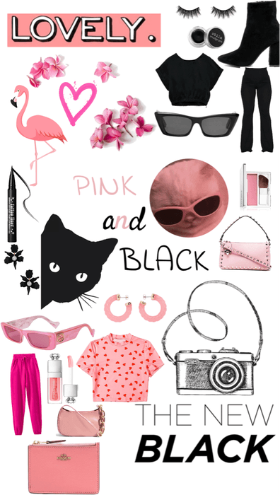 Pink and Black 🖤💗