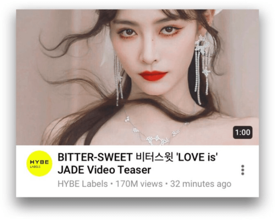 BITTER-SWEET 비터스윗 (JADE) ‘LOVE is’ Teasers