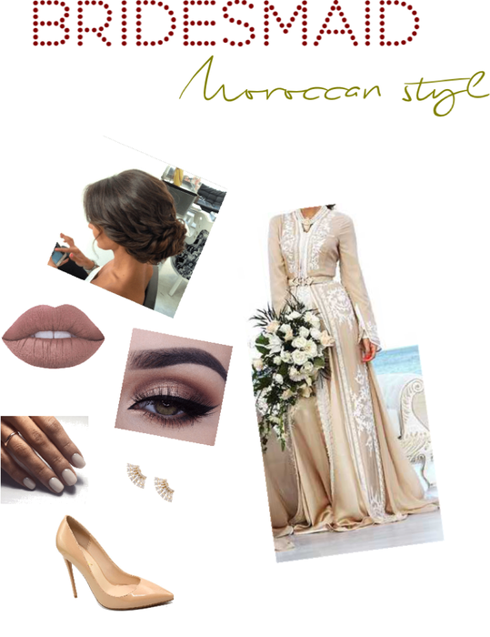bridesmaid moroccan