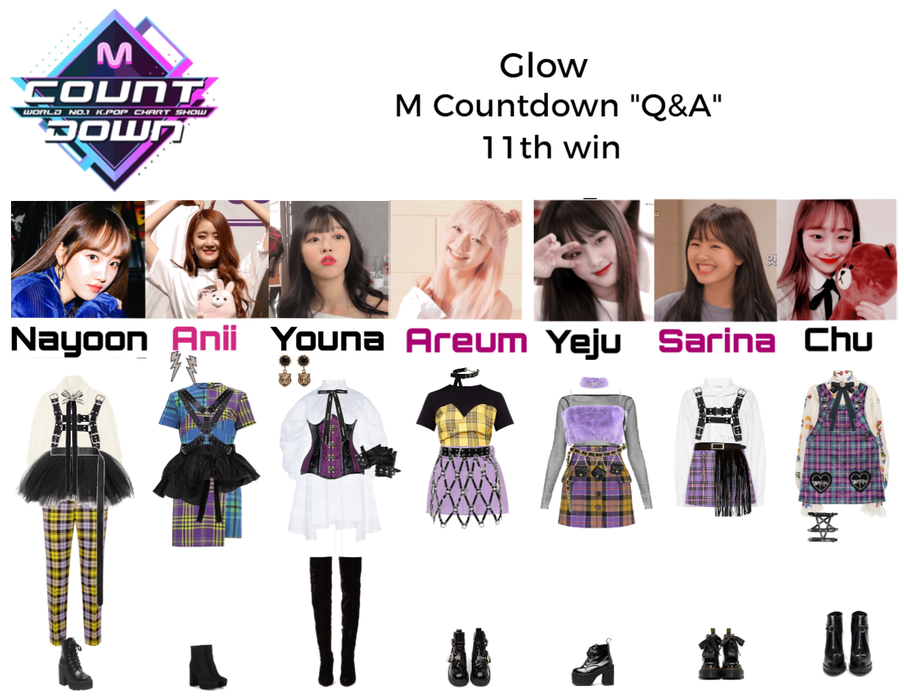 Glow M countdown "Q&A" 11th win
