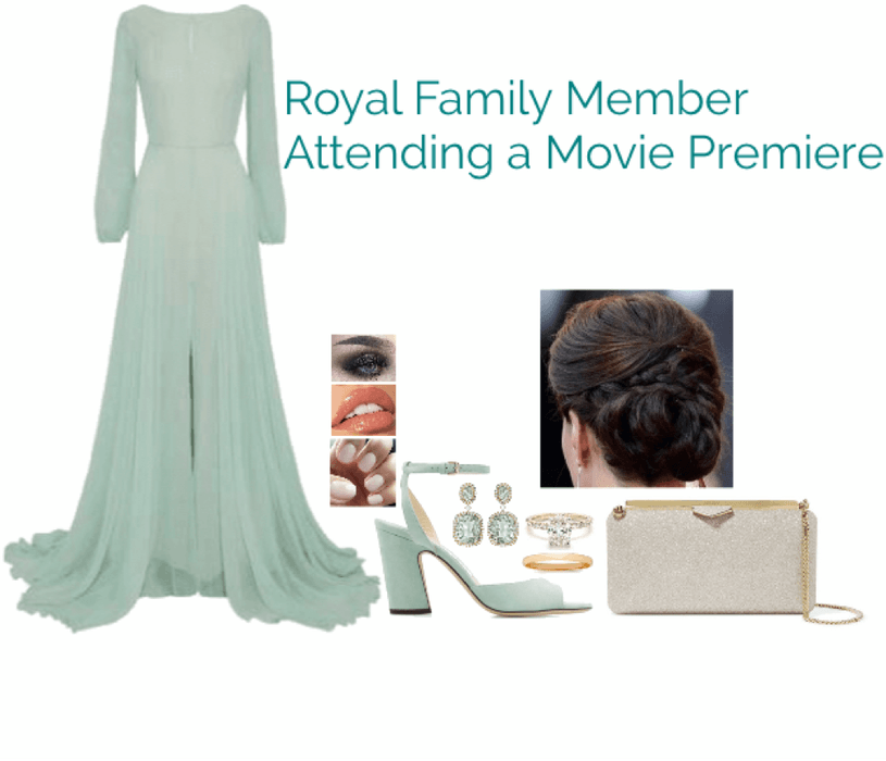 Royal Family Member Attending a Movie Premiere