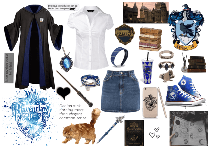 modern day Ravenclaw student