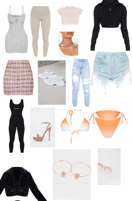 plt (pretty little thing) outfits and other
