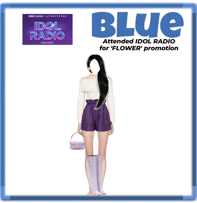BLUE ON IDOL RADIO