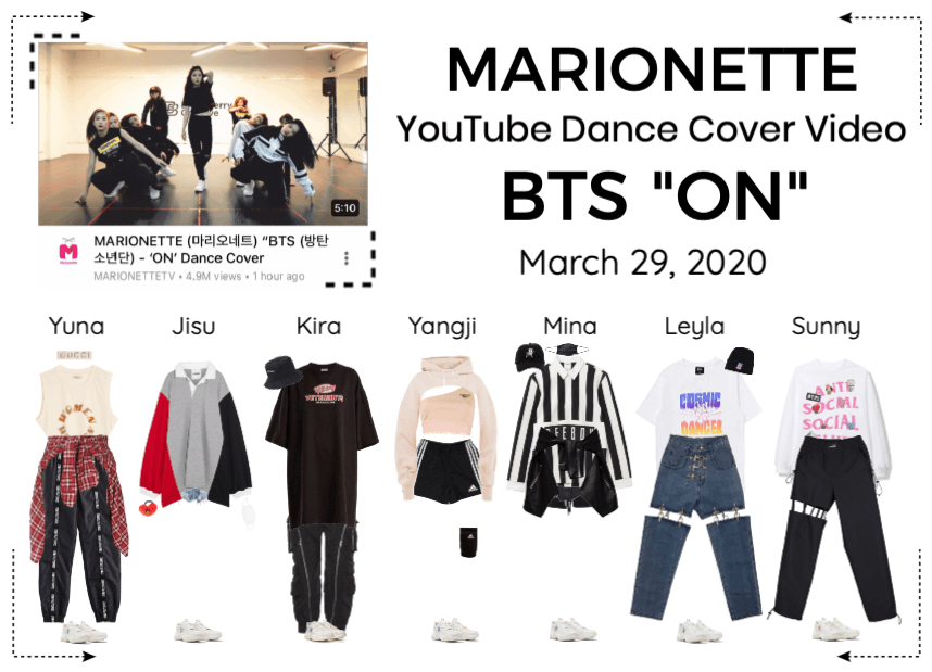 MARIONETTE (마리오네트) BTS "ON" Dance Cover Video