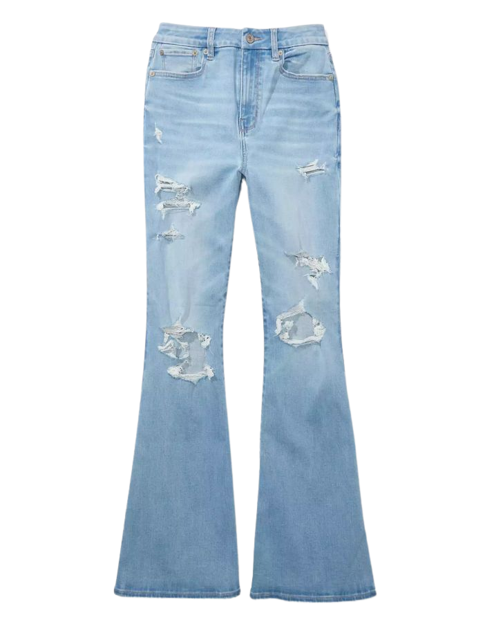 AE Strigid Curvy Super High-Waisted Baggy Straight Jean
