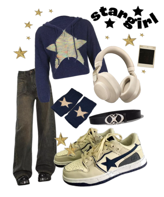 Star Girl Aesthetic Outfit - Boogzel & ShoeMighty Outfit