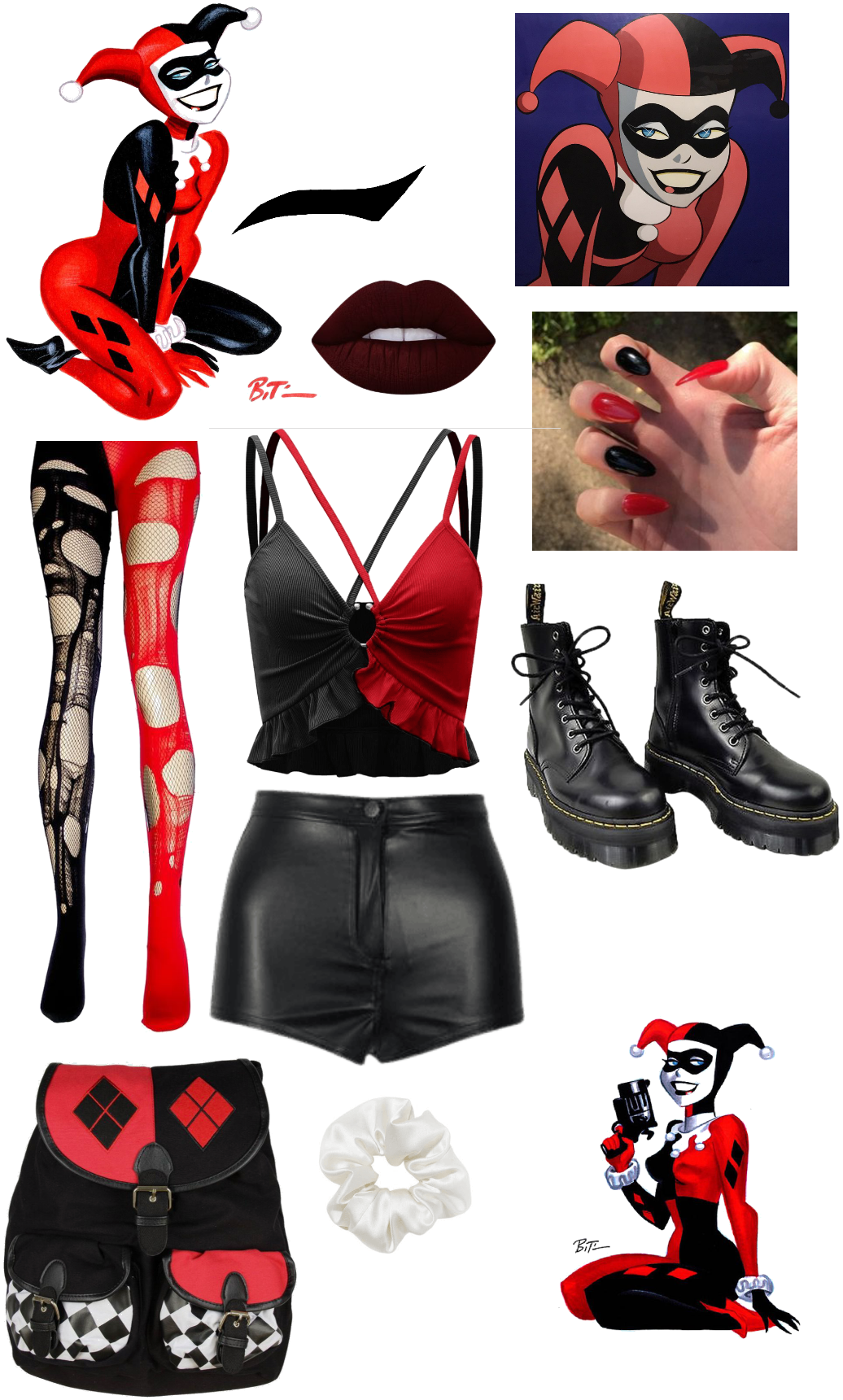 Harley Quinn inspo Outfit | ShopLook