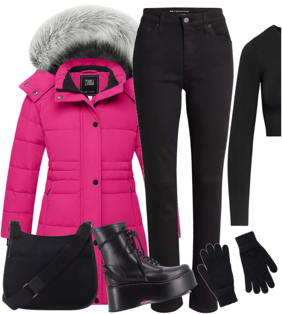 Pink Outfit | Winter ShopLook