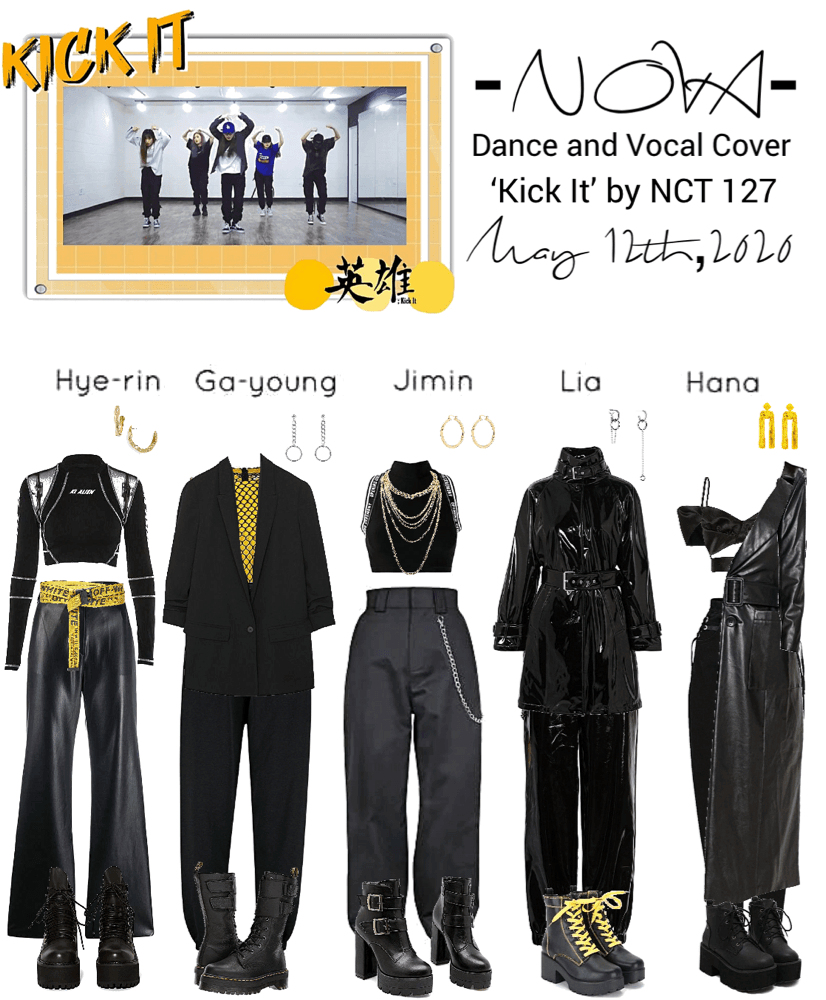 Nova Kick It By Nct 127 Dance And Vocal Cover Outfit Shoplook